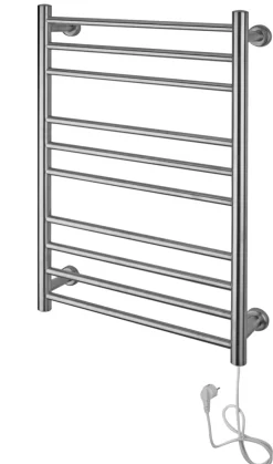 Best Adora ® elektrisk håndkletørker 77,5 x 50 cm børstet stål