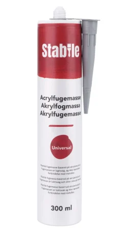 Discount Stabile Akrylfugemasse hvit 300 ml -