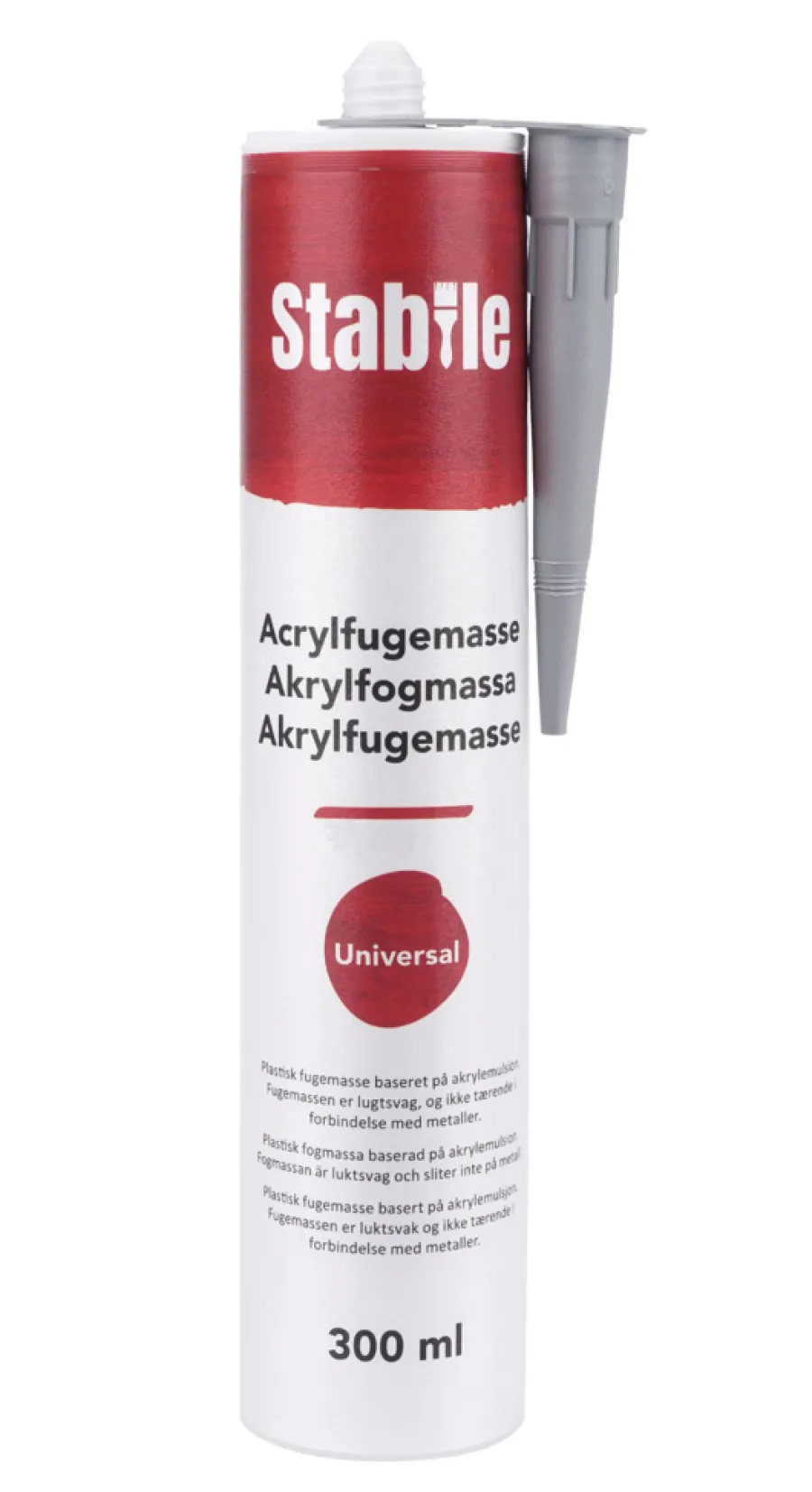 Discount Stabile Akrylfugemasse hvit 300 ml -