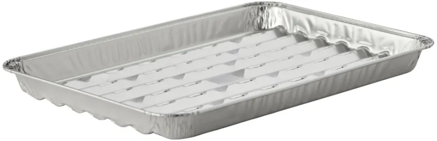 Clearance Grillexpert Aluminiumsform med hull 34,2 x 22,8 cm 5 stk. -
