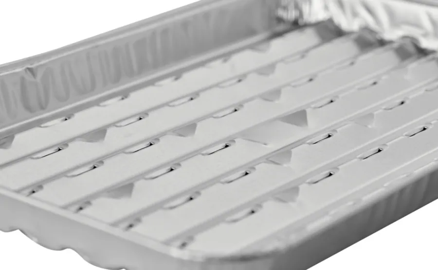 Clearance Grillexpert Aluminiumsform med hull 34,2 x 22,8 cm 5 stk. -
