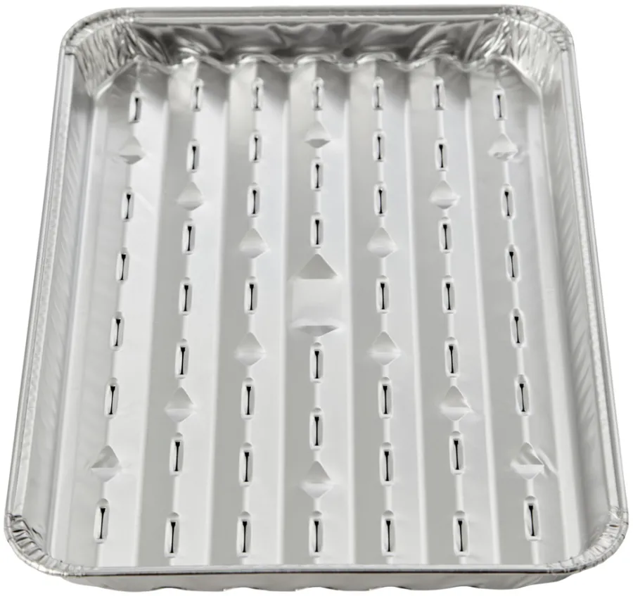 Clearance Grillexpert Aluminiumsform med hull 34,2 x 22,8 cm 5 stk. -