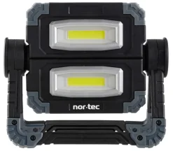 Hot Arbeidslampe LED 2 x 5 W foldbar
