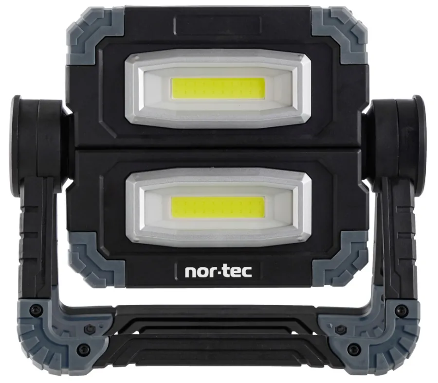 Hot Arbeidslampe LED 2 x 5 W foldbar