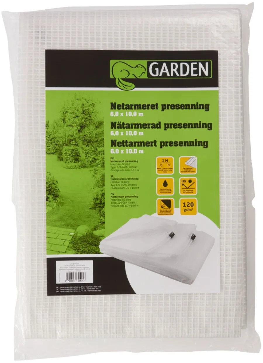 Discount Garden Armert presenning 600 x 1000 cm 60 m² - ® Klar