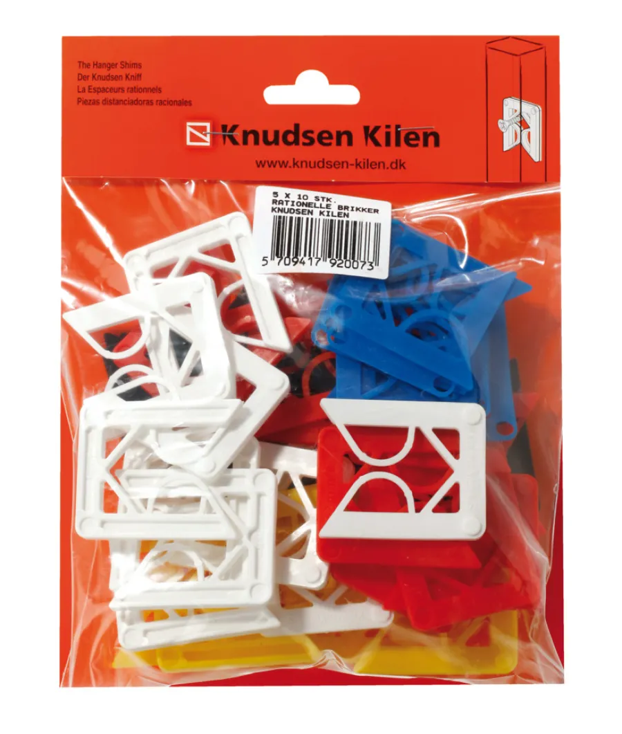 Sale Knudsen Kilen Avstandsbrikker 50 stk.