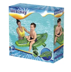New Bestway Badedyr krokodille 148 x 67 cm -