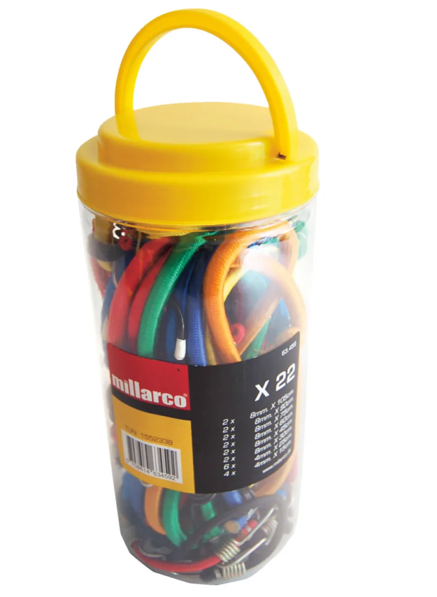 Outlet Millarco Bagasjestropp i boks - 22 stk.