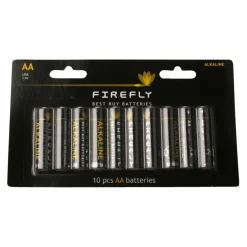 Discount Firefly Batteri AA 10-pk. -