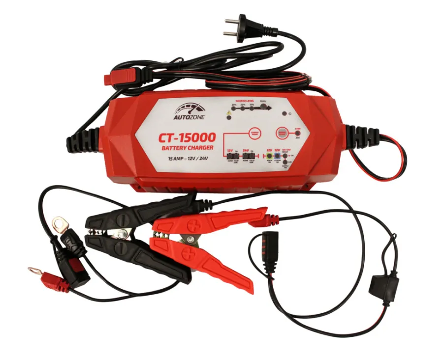 Online Autozone Batterilader 7,5-15 A/12-24 V -