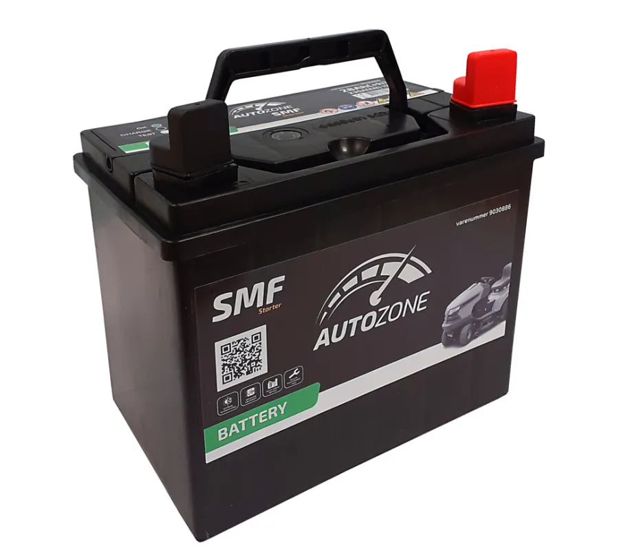 Best Autozone Batteri til hagetraktor (+h) -