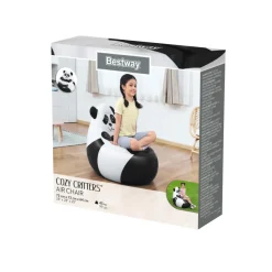 Online Bestway Cozy Critters oppblåsbar stol – panda