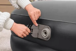 Discount Bestway luftmadrass m/innebygd pumpe 191 x 97 cm
