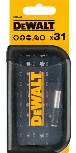 Discount Dewalt Bitssett 31 deler -