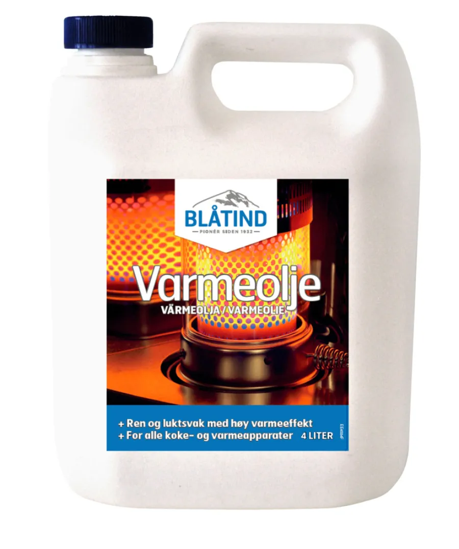 Outlet Blåtind Varmeolje 4 liter