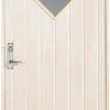 New Boddør med vindu høyrehengt 94,8 x 205 cm