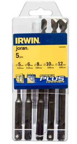 Discount Irwin Bor SDS plus sett med 5 deler