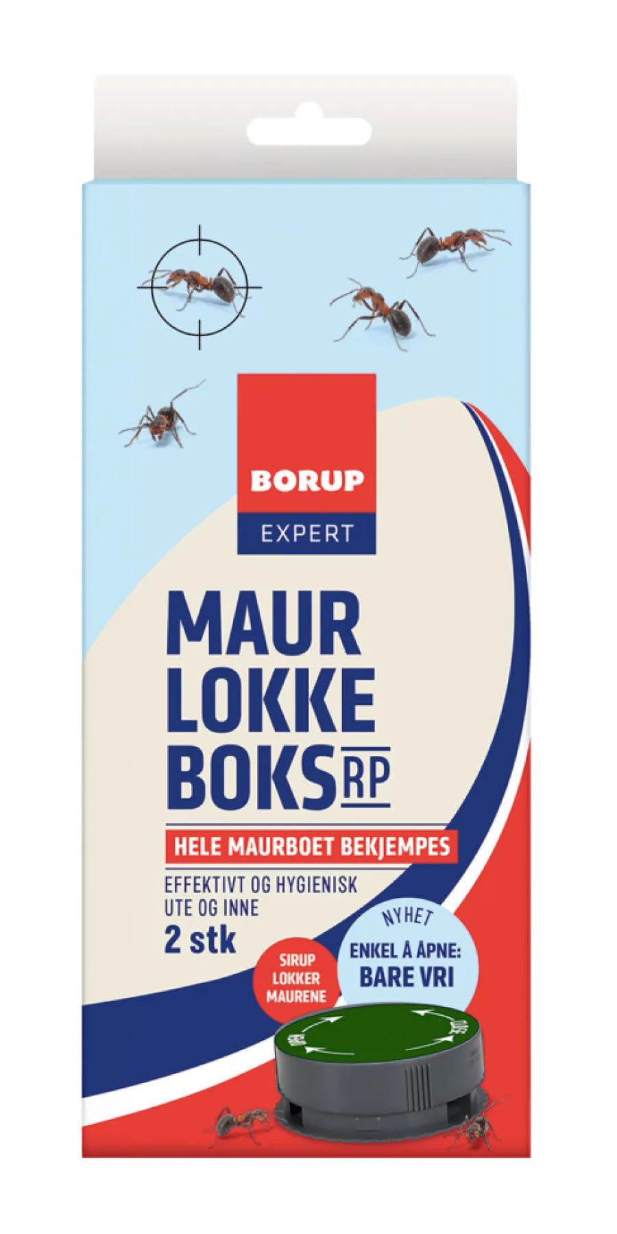 Online Borup Expert maurlokkeboks RP 2 stk.
