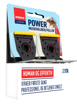 Outlet Borup Expert Power Musefeller 2 stk.