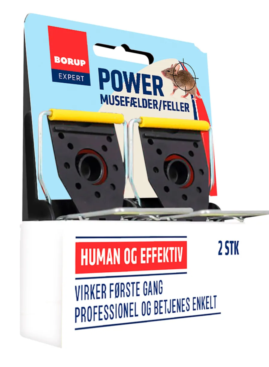 Outlet Borup Expert Power Musefeller 2 stk.