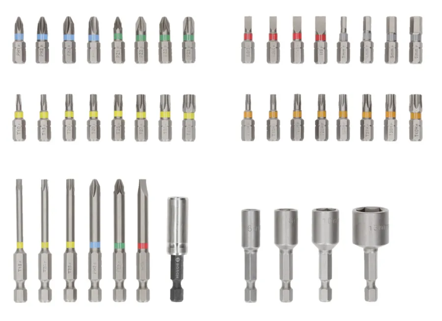 Best Bosch ExtraHard bitssett 43 deler