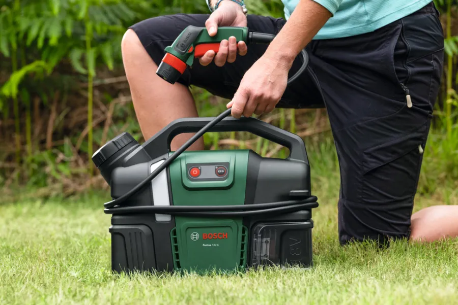 Sale Bosch Fontus 18V-6 høytrykkspyler 2,0 Ah