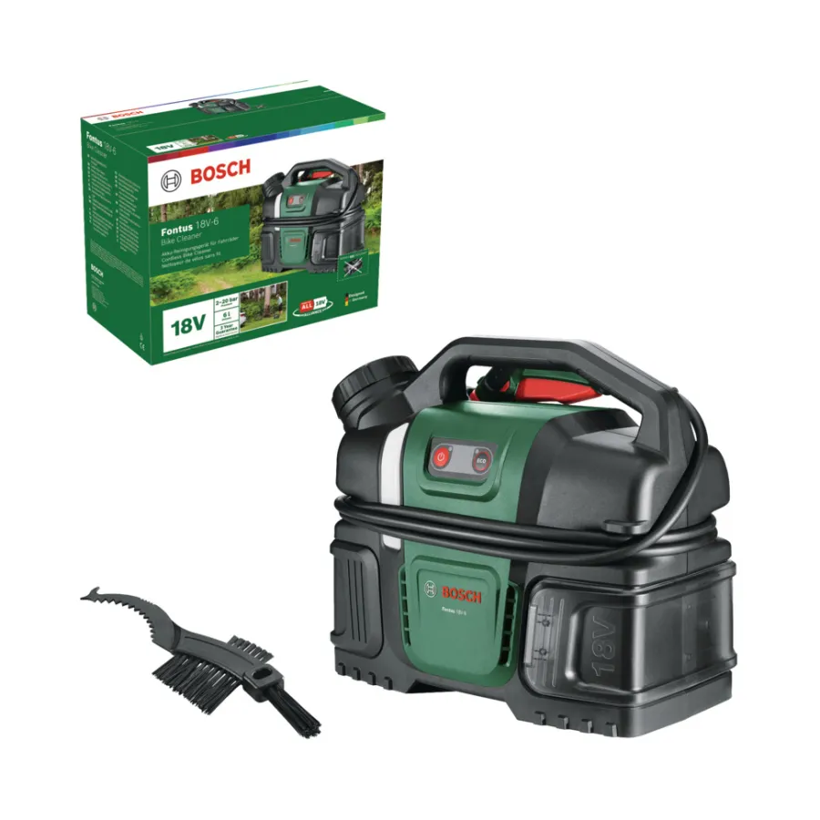 New Bosch Fontus 18V-6 høytrykkspyler
