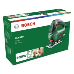 Online Bosch PST 670 stikksag m/blader og flisbeskyttere 500 W