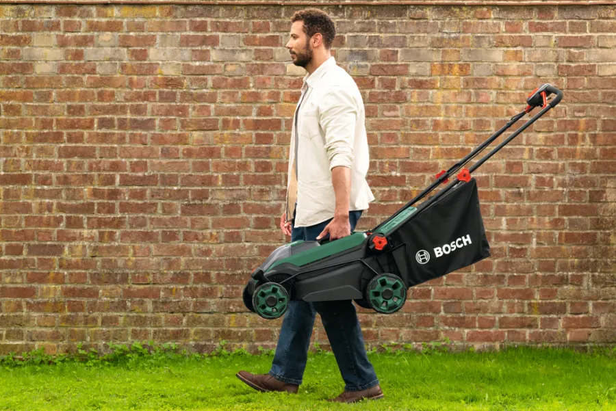 Hot Bosch Rotak 18V2-38 batteridrevet gressklipper