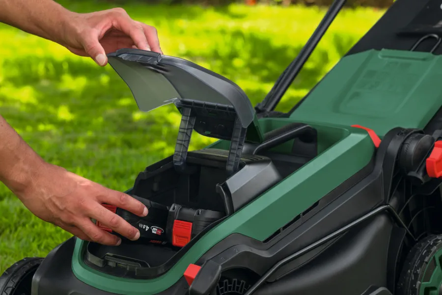 Hot Bosch Rotak 18V2-38 batteridrevet gressklipper