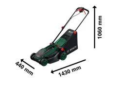 Hot Bosch Rotak 18V2-38 batteridrevet gressklipper