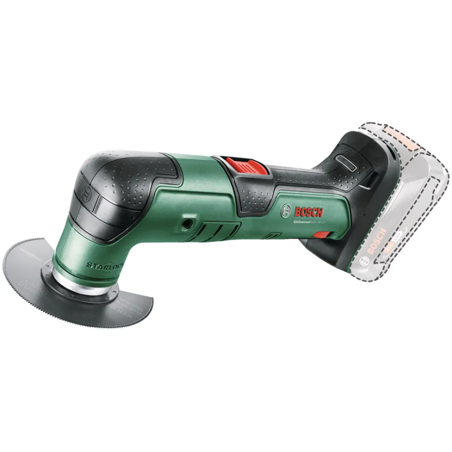 Clearance Bosch UniversalMulti 18V-32 batteridrevet multiverktøy