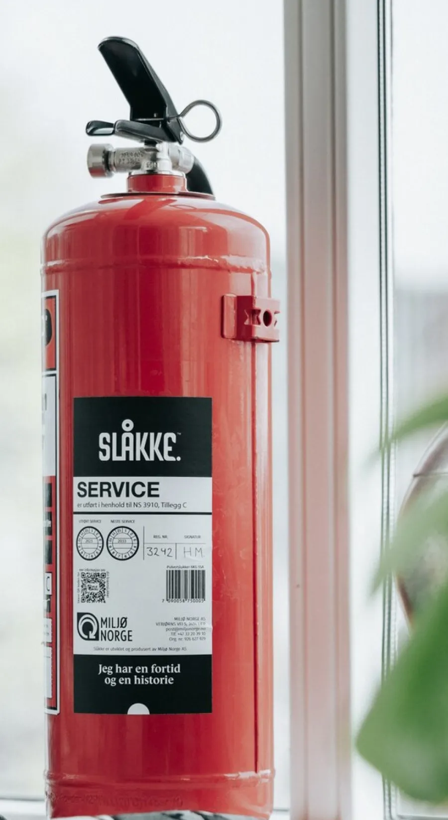 Outlet Slåkke Brannslukker pulver ABC 6 kg