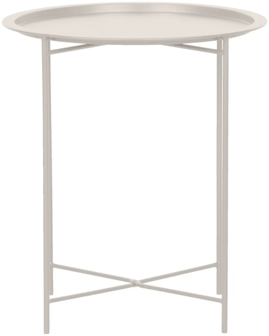 Online Sunlife Brettbord Michigan stål Ø46,8 cm - ® Sandy grey