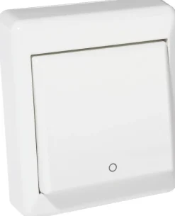Hot ELKO Bryter 2-pol vegg hvit -