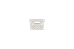Outlet Curver Pure oppbevaringskurv 4,5 liter Hvit