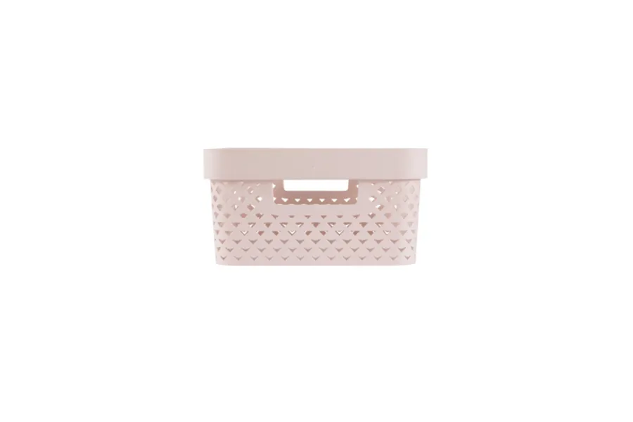 Outlet Curver Pure oppbevaringskurv 11 liter Rosa