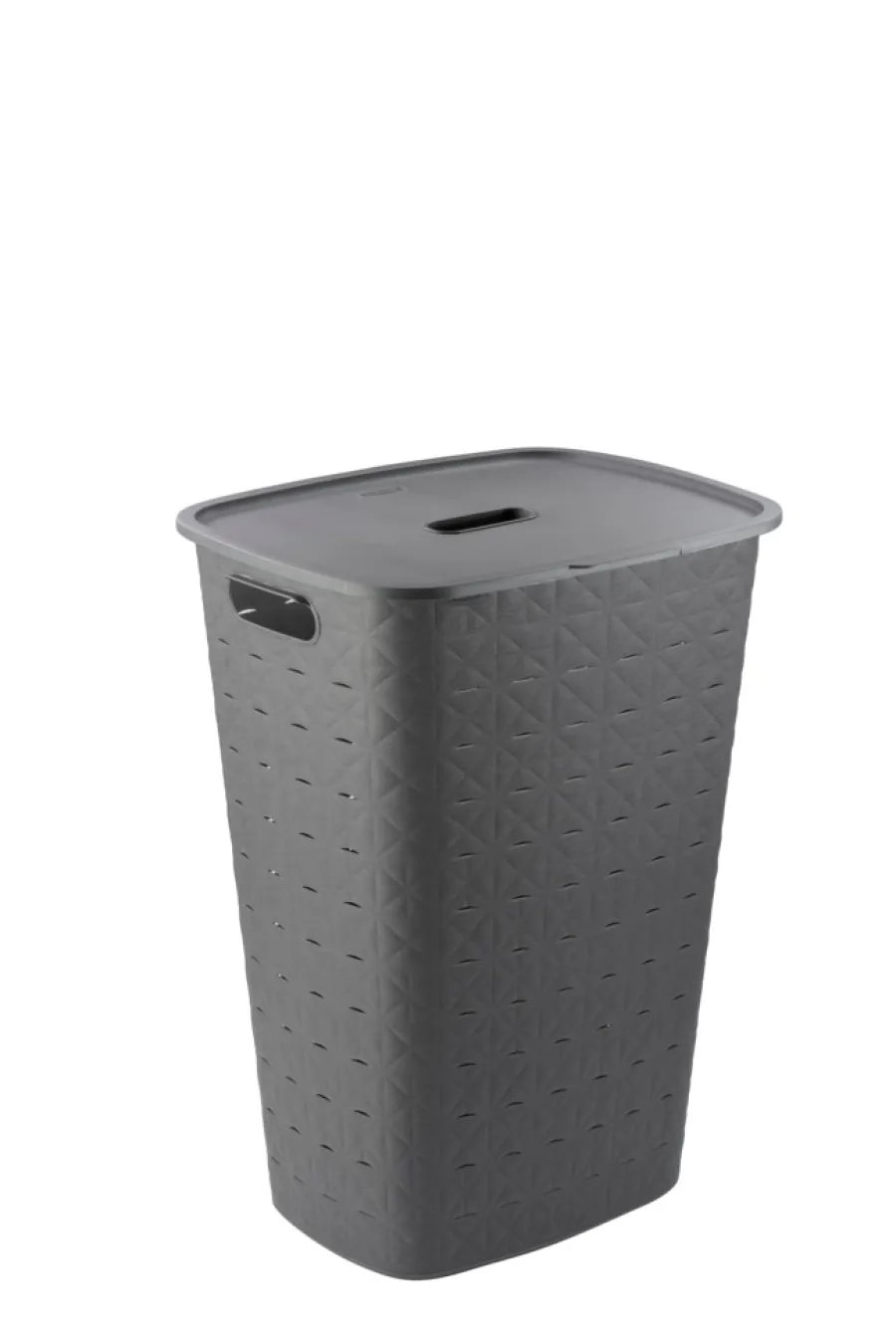Hot Curver skittentøyskurv med lokk 56 liter Grå