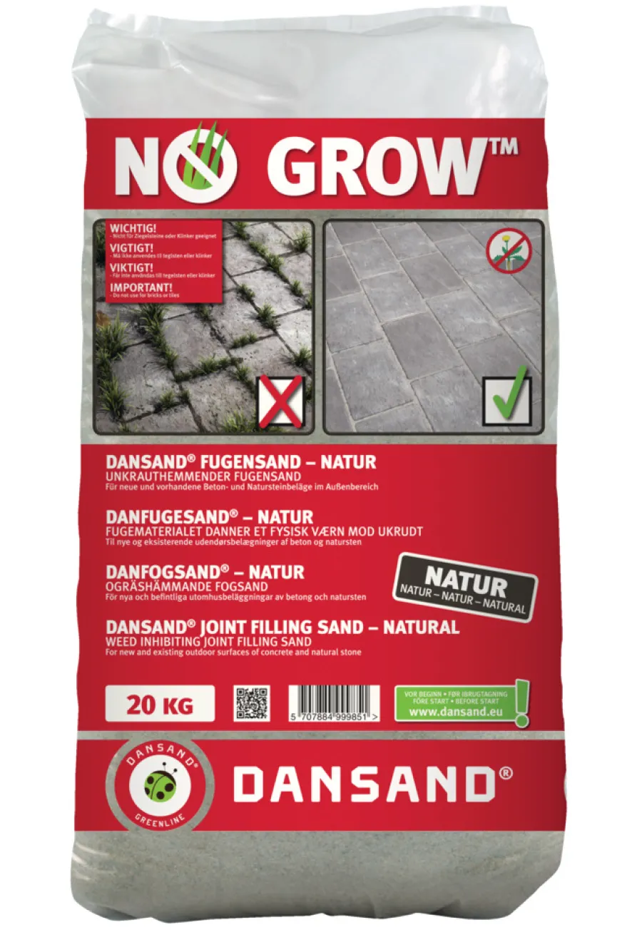 Discount Dansand fugesand - 20 kg