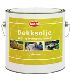 Outlet Gjøco Dekksolje 3 liter -