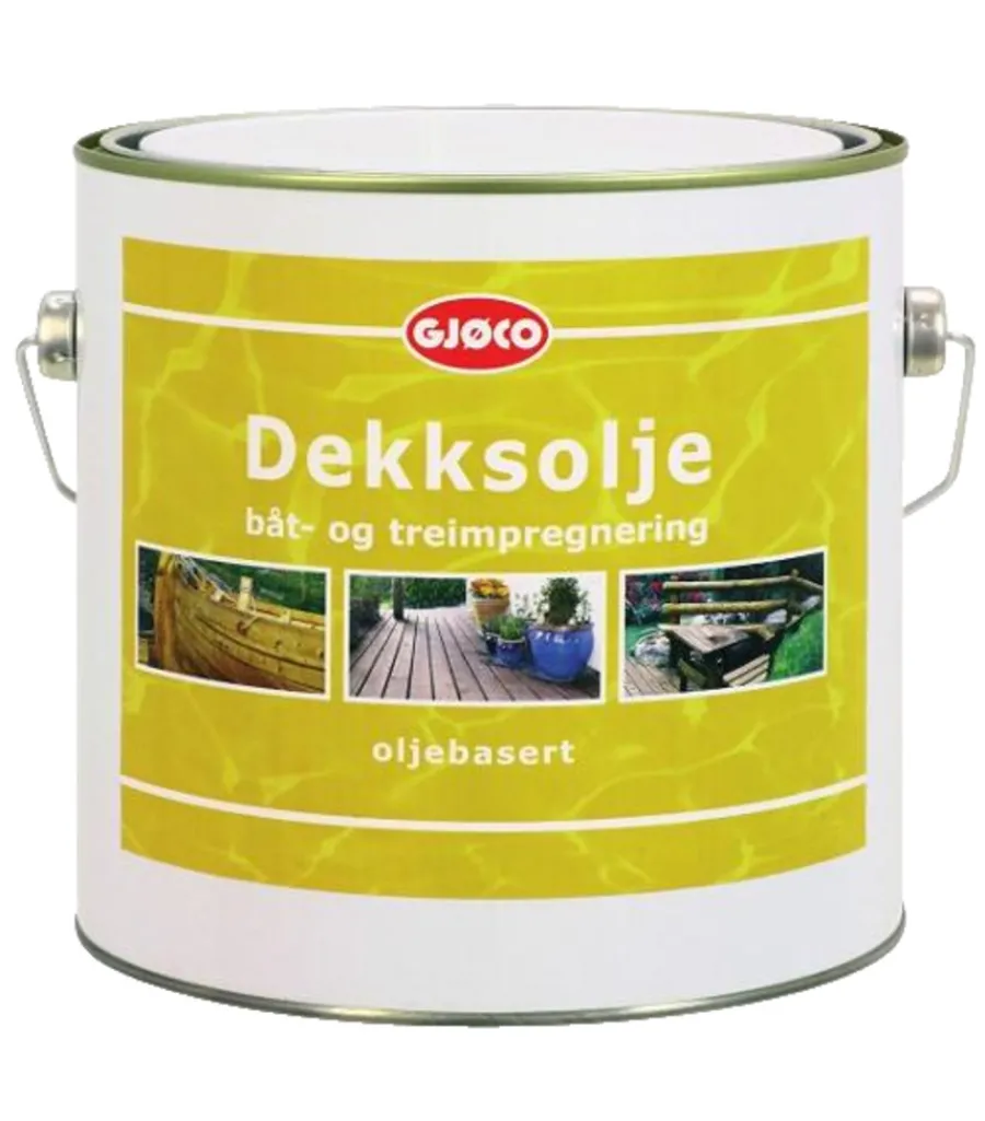 Outlet Gjøco Dekksolje 3 liter -