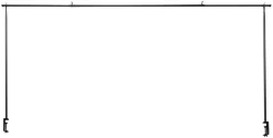 Sale Sunlife Dekorasjonsstativ Utah 130–250 x 110 cm – ® Svart