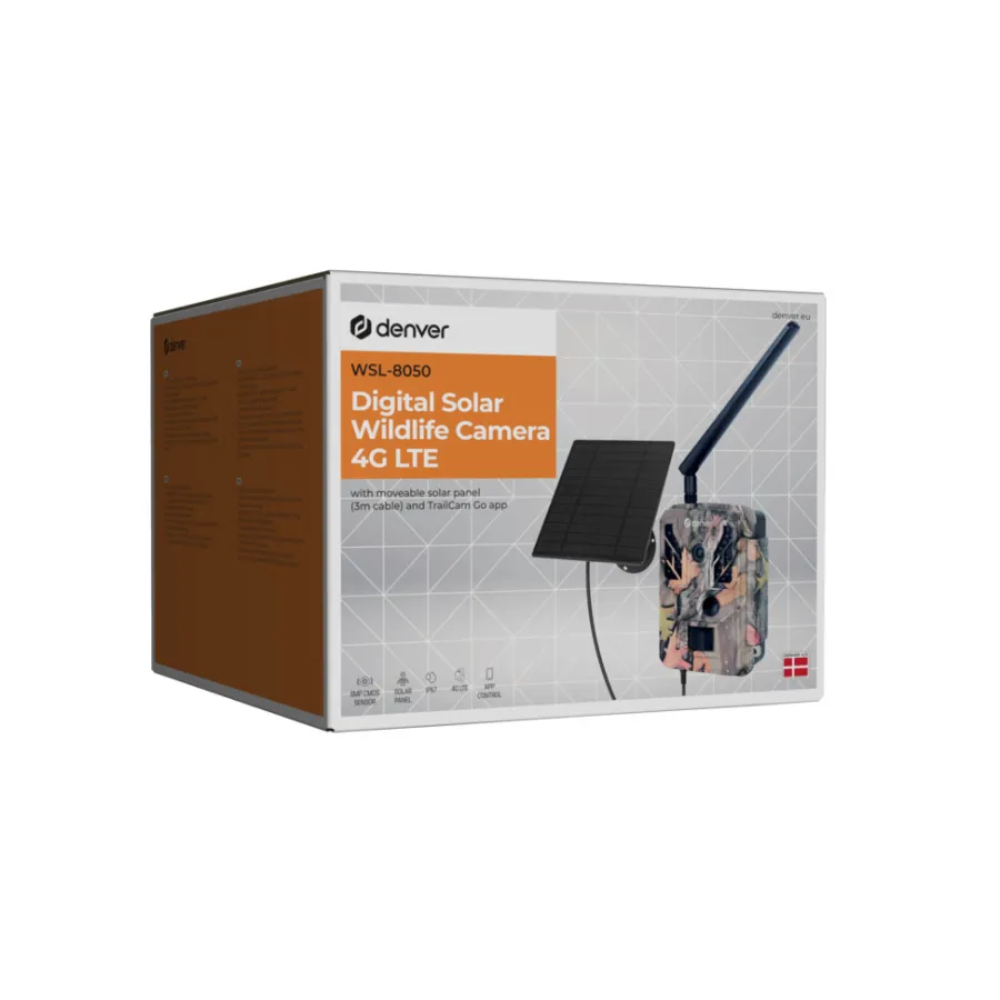 Best Denver WSL-8050 viltkamera m/solpanel