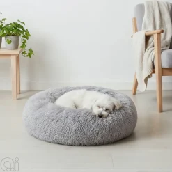 Petzone Donut hundeseng lys grå Ø60 cm