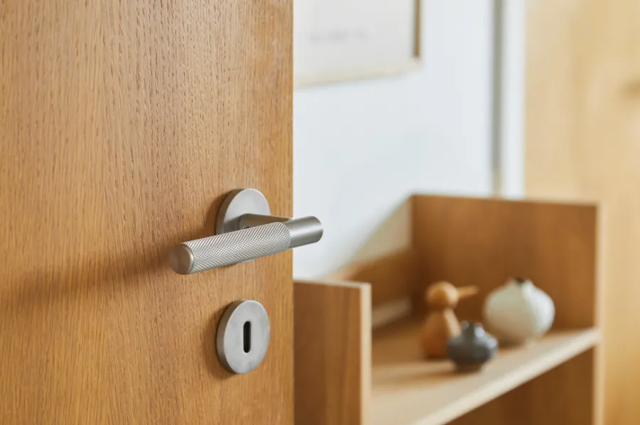 Sale Homefixer Dørhåndtak 13,5 cm matt sateng nikkel -