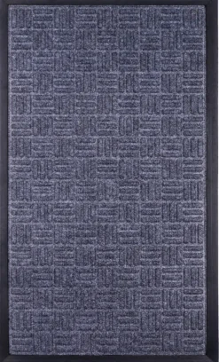 Online Dørmatte grå kunststoff 45 x 75 cm
