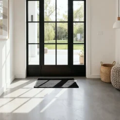 Hot Dørmatte sisal 40 x 60 cm svart