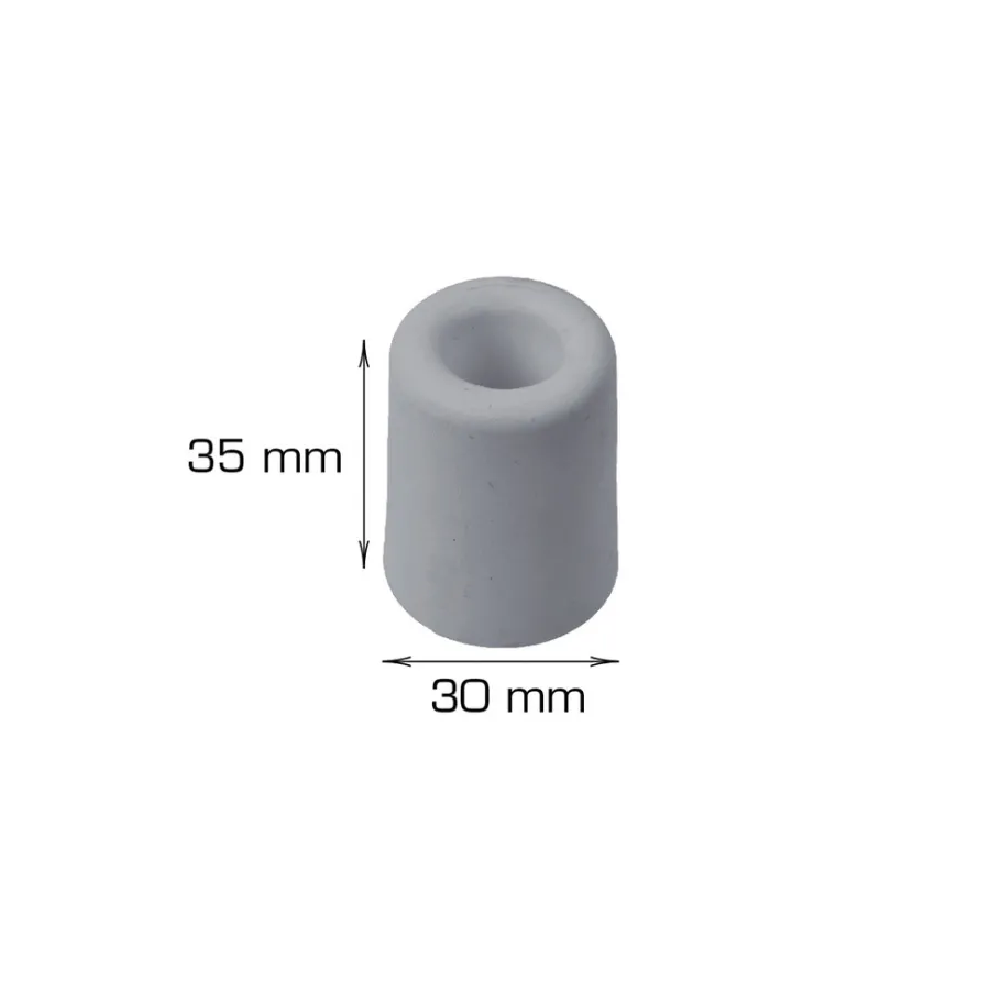 Discount Home it Dørstopper gummi Ø30 x H35 mm