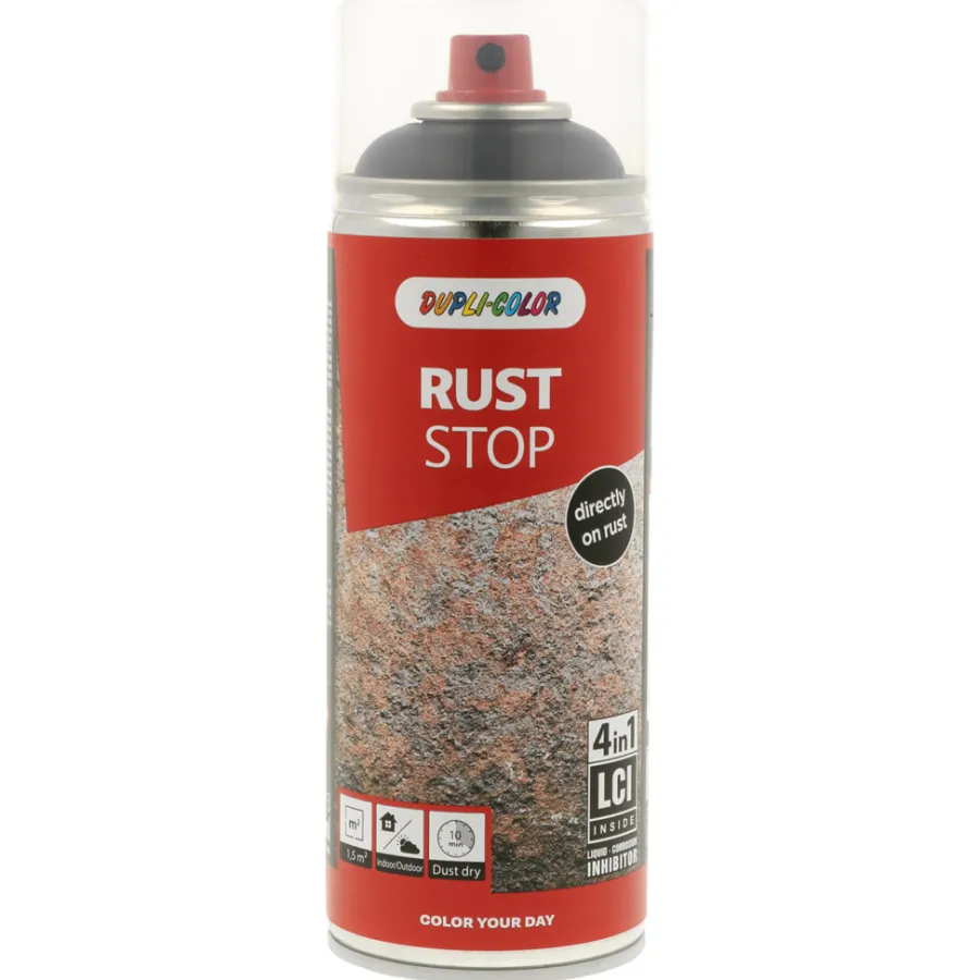 Sale Dupli-Color Rust stop spraymaling Svart