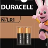 Discount Duracell Security N/LR1 alkaline batterier 2-pk.